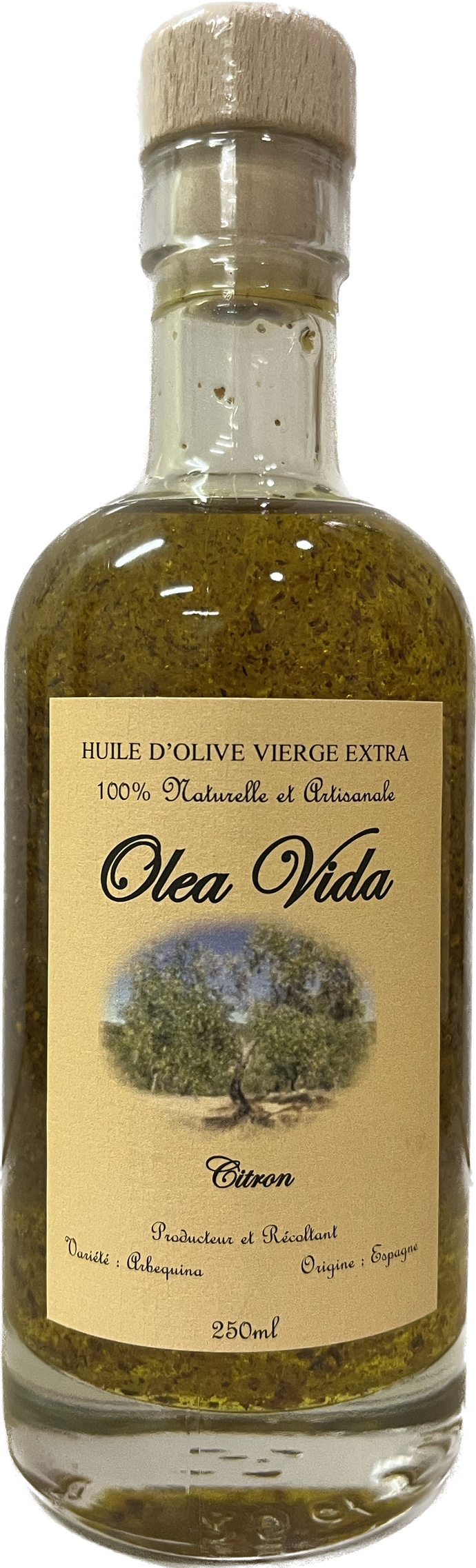 Huile d'Olive au Citron 250ml